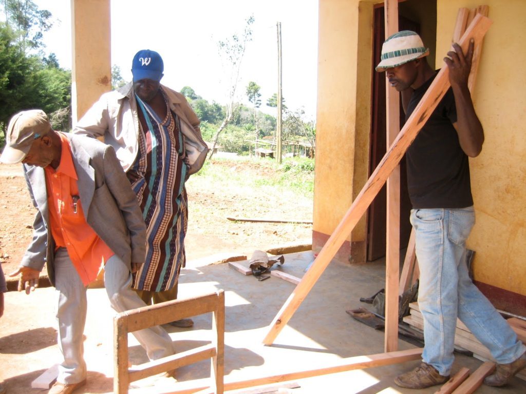 Library project in Cameroon
