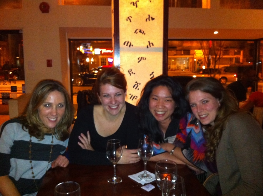 My Peace Corps girls reunited in Feb, 2012. 