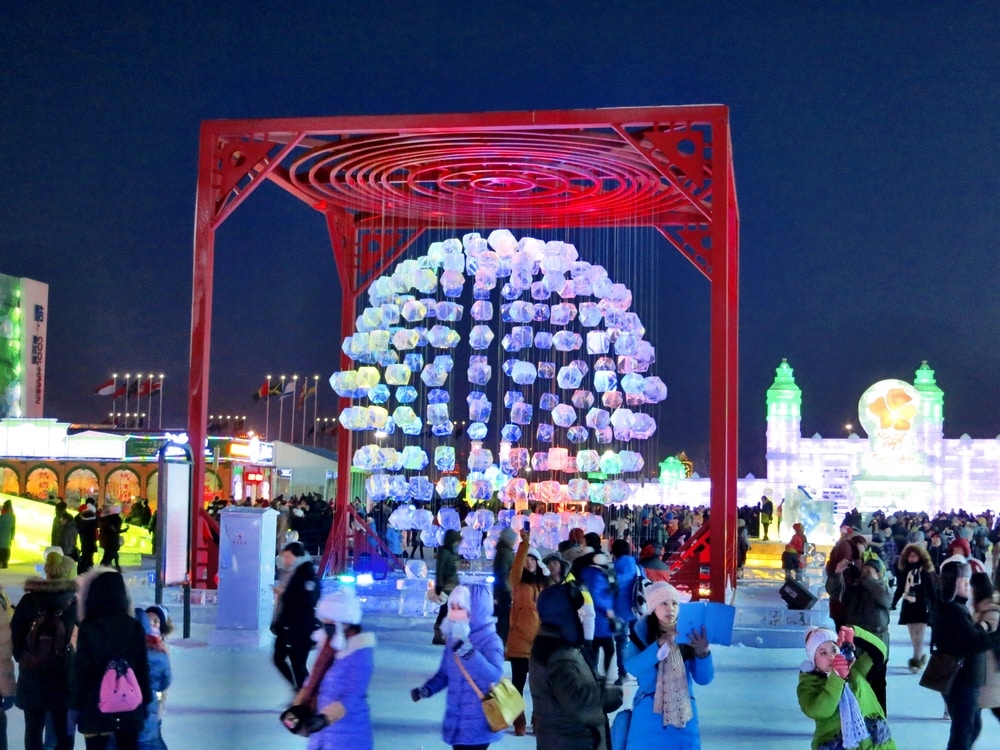 Harbin Ice Festival in China