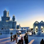 Icy Winter Wonderland in Harbin, China