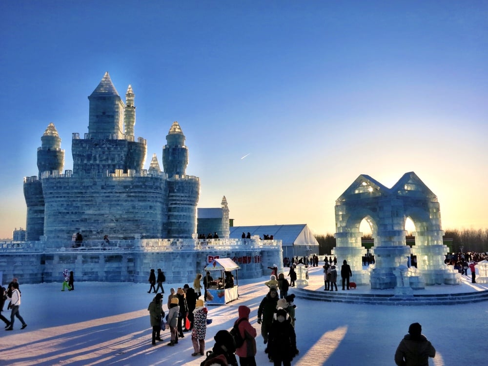 Harbin Ice Festival in China