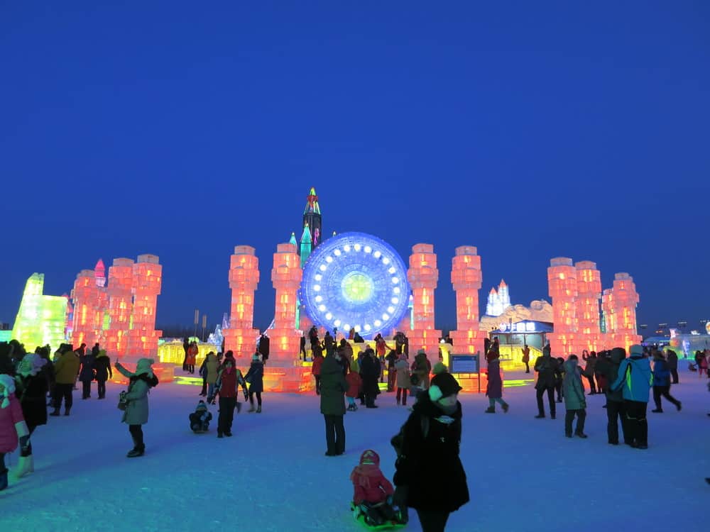 Harbin Ice Festival in China