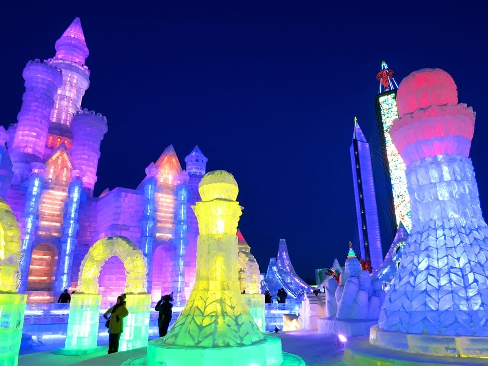 Harbin Ice Festival in China