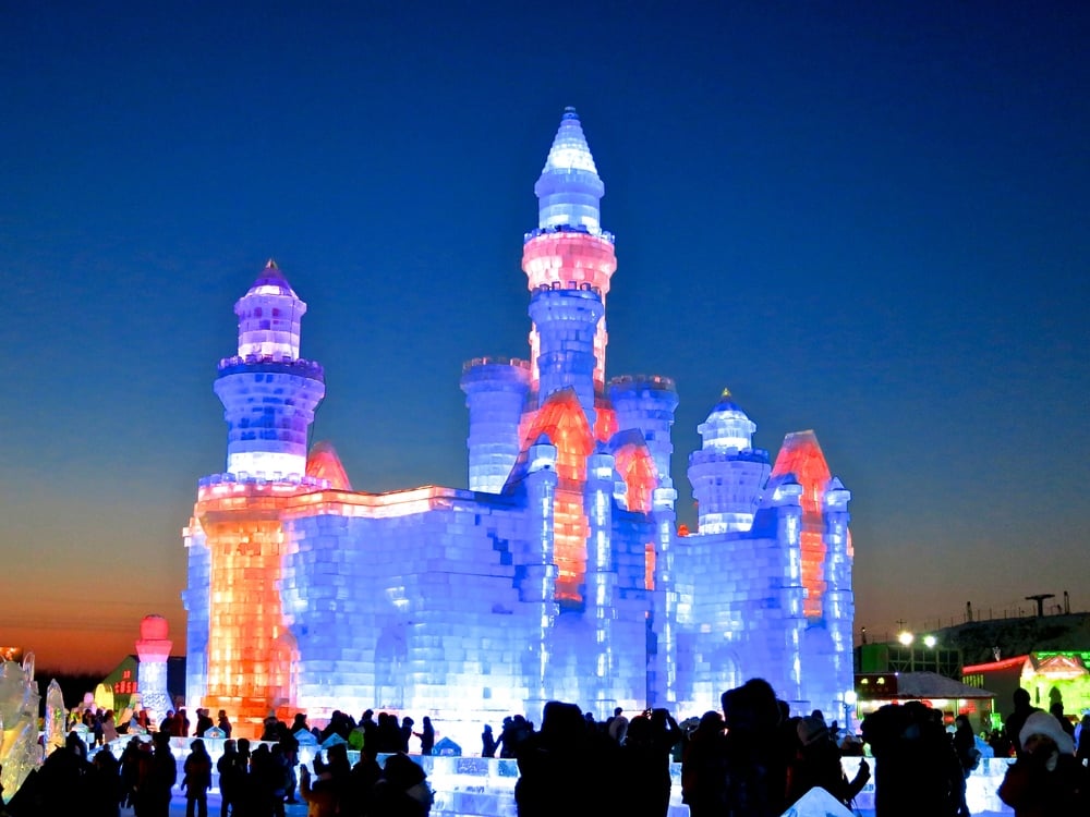 Harbin Ice Festival in China