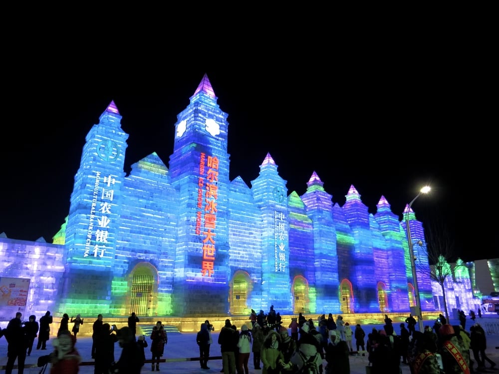 Harbin Ice Festival in China