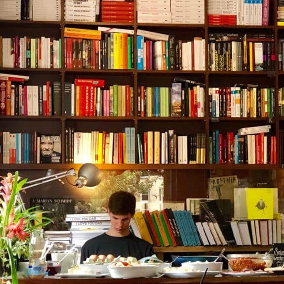 bookstore in Warsaw, Poland