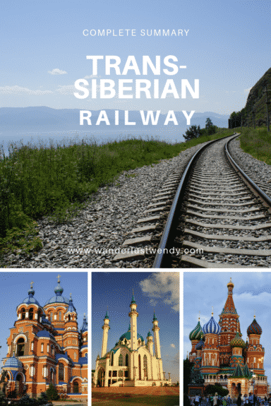Trans-Siberian Railway Itinerary