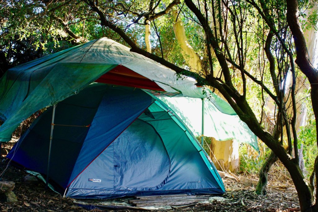 Workaway Experience Tent Sleeping in Uruguay