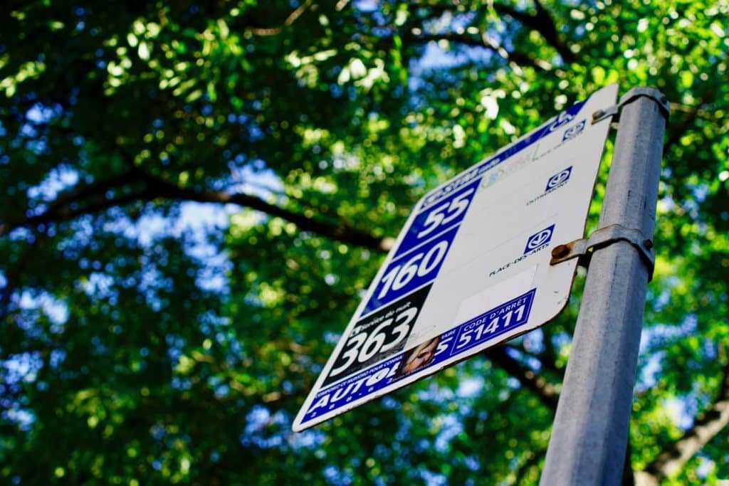 Montreal Bus Stop