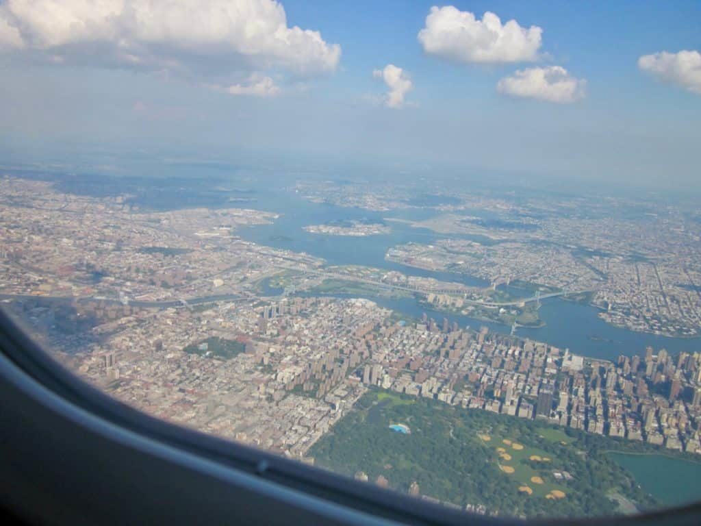 New York, Scene from Air