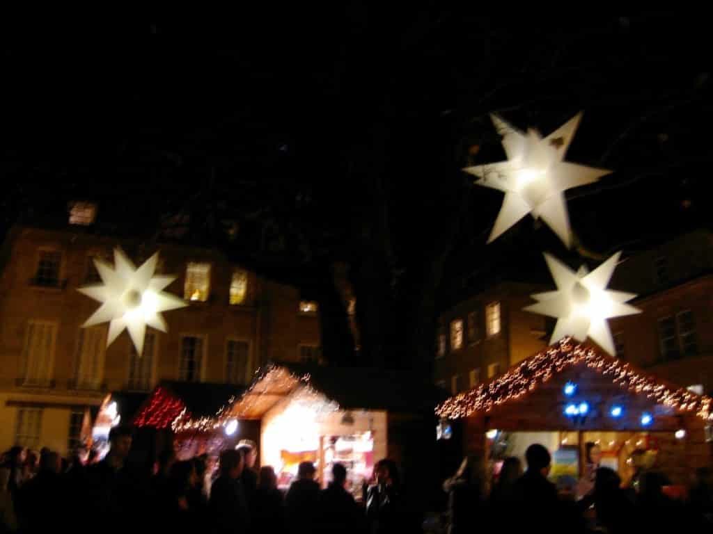 Christmas market in Bath, England