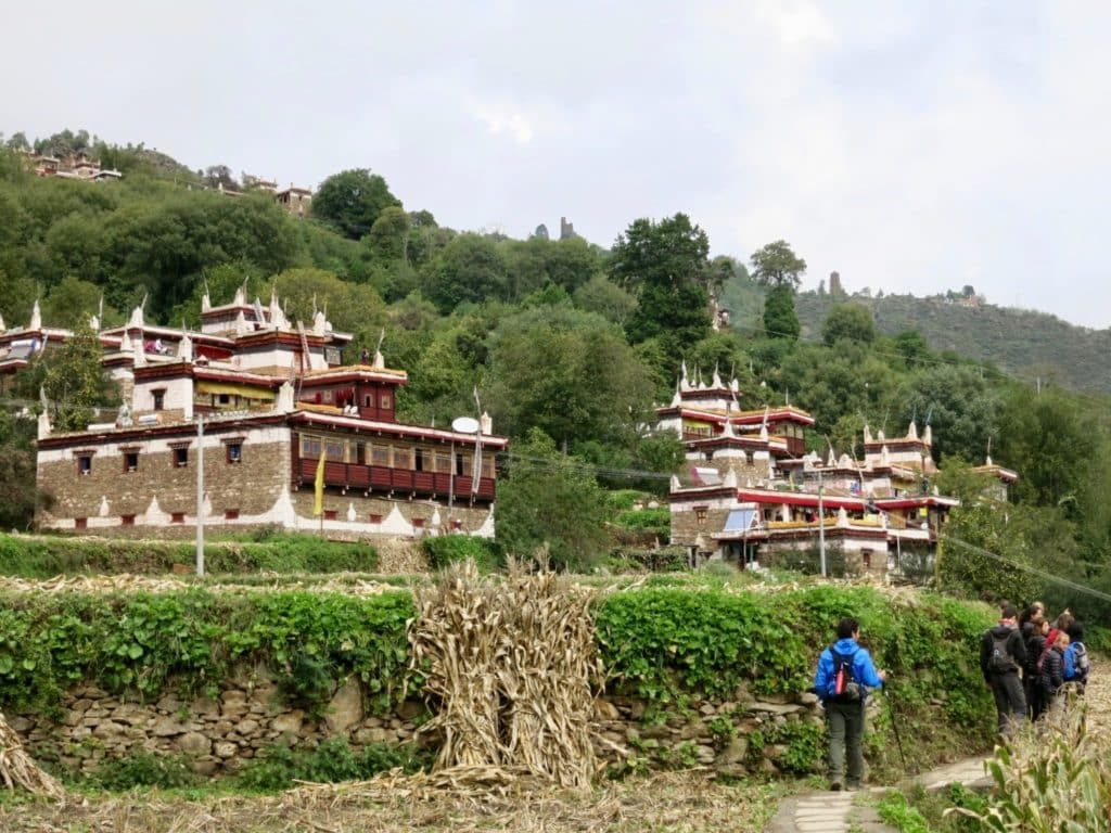 Danba Village in China