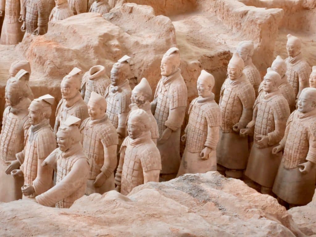 Terracotta Soldiers in Xi'an, China