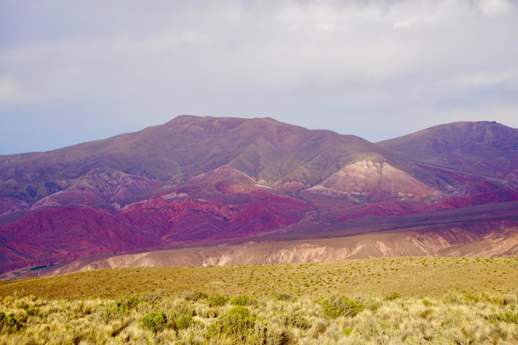 Mirador: Hornocal o Cerro de 14 Colores in Humahuaca, Argentina