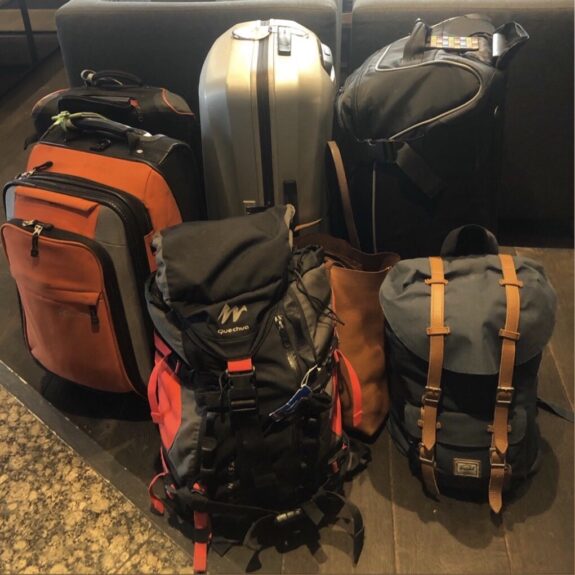 around-the-world travel packing