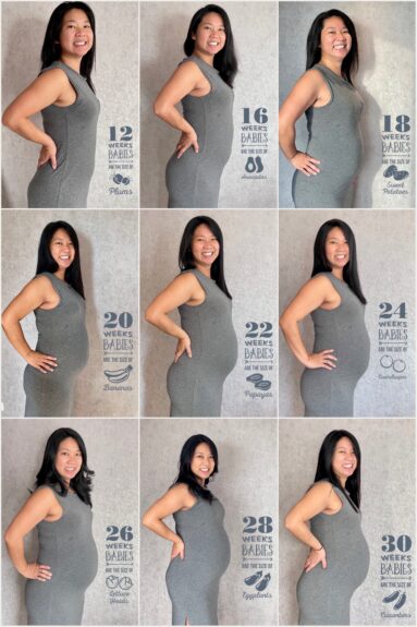 BABY BUMP PROGRESSION